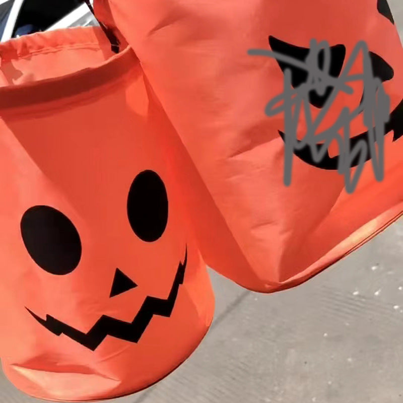 Children's Halloween Three-dimensional Portable Pumpkin Bag