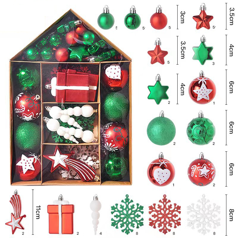 Christmas Ball Decorative Set