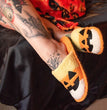 Candy Corn Jack O Lantern Slippers Halloween Corn Jack-o'-lantern Slippers