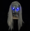 Latex Wig Mask Halloween Horror Headgear