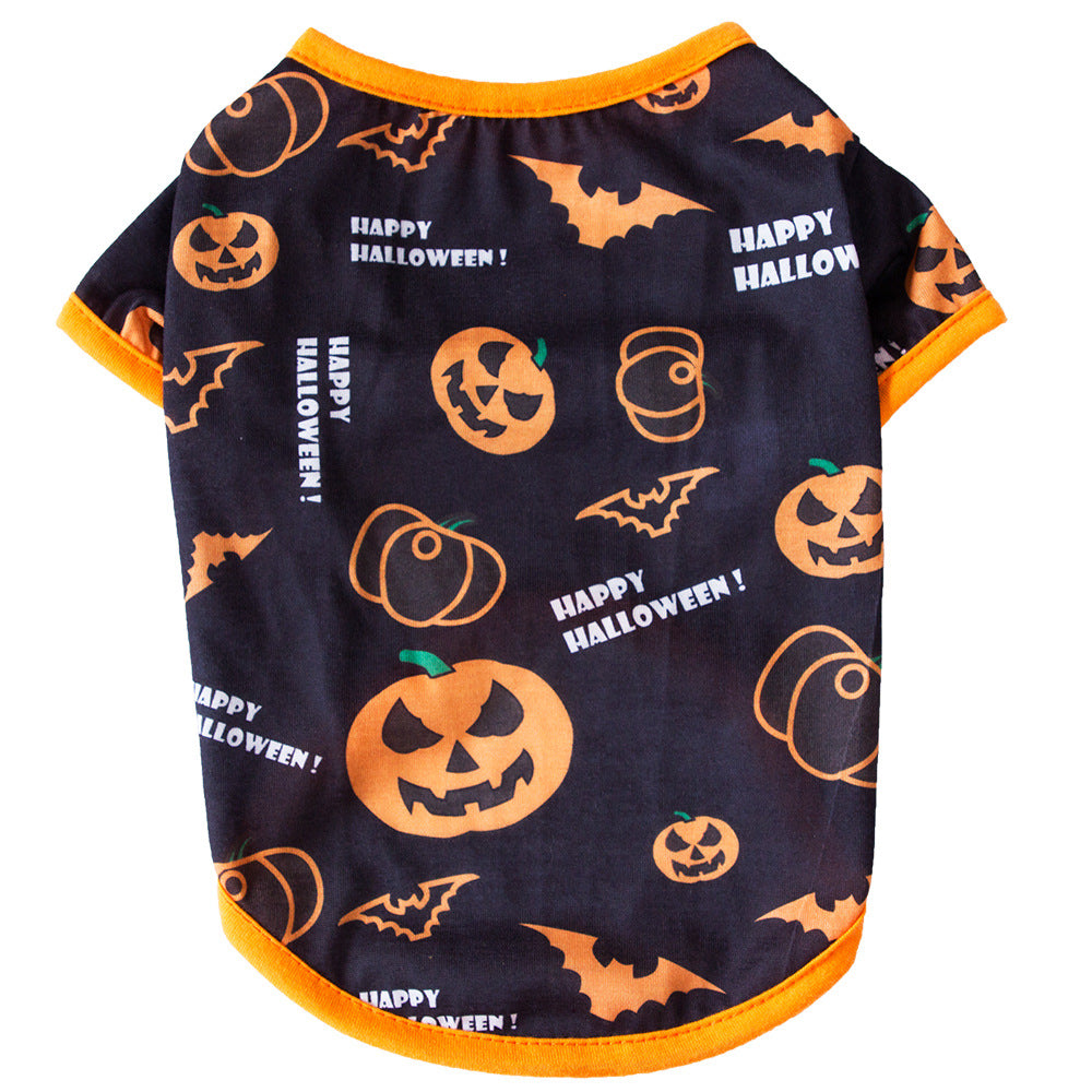 Halloween Series New Dog Clothes T Shirt
