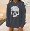 Halloween Creative Theme Print Loose Sweater