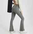 Nude Feel Stretch Yoga Bell-bottom Pants