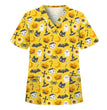 Digital Printed Halloween Short Sleeve Overalls Top