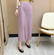 Straight Oblique Loose Slimming Casual Pleated Pants