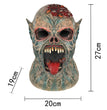 Halloween Horror Biochemical Zombie Carrion Latex Headgear Adult
