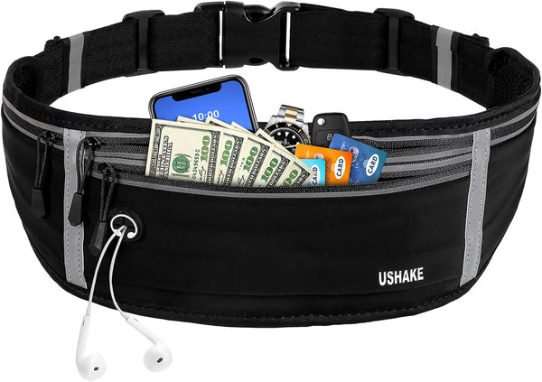 Slim Running Belt & Workout Fanny Pack