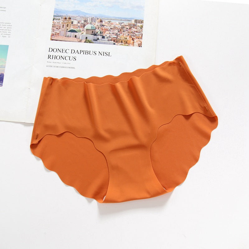 Women's Fashionable One-piece Traceless Ventilation Low Waist Briefs
