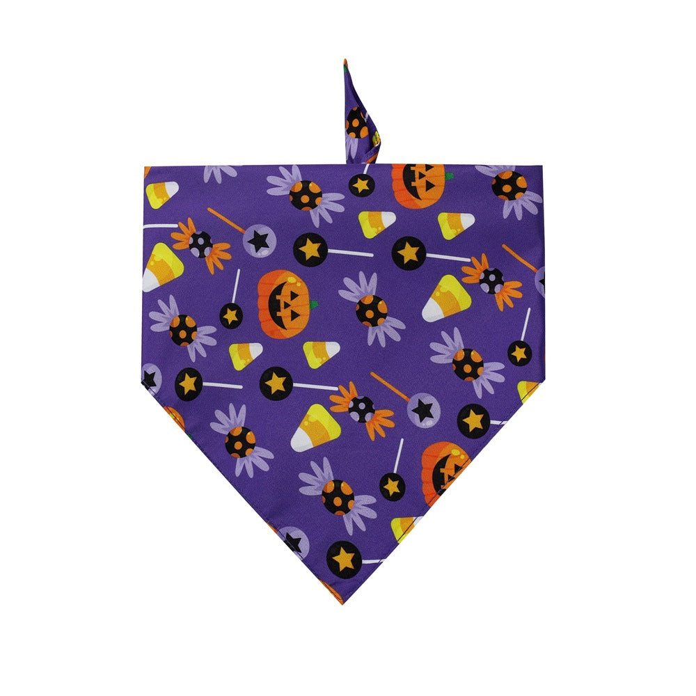Halloween Dog Bib Saliva Towel   Pet