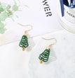 Christmas Earrings Tree Star DIY Earrings