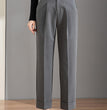 Women's Straight Loose High Waist Draped Casual Pants