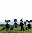 Little Devil Garden Pile Silhouette Halloween Decorations