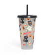 Halloween Creative Plastic Color Changing Luminous Cup