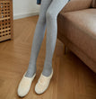High Waist Stripes Leggings Winter Warm Thick High Stretch Imitation-cashmere Trousers Skinny Fitness Woman Pants
