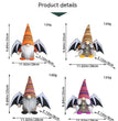 Halloween Wings Doll Cute Faceless Doll Ghost Festival Knitted Plush Doll