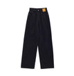 Black Oversized Jeans Women's High Waist Wide Leg