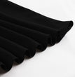 Halloween Black Queen Mesh Flared Sleeves Patchwork Retro Dress