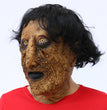 Latex Horror Face Halloween Mask With Black