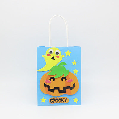 Halloween Cartoon DIY Begging Sugar Bag Handmade Material Bag