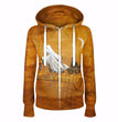 Halloween Men's And Women's Hooded Zipper Sweater Fashion Digital Printing Jacket
