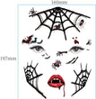 European And American Halloween Face Tattoo Stickers Day Of The Dead