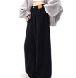 Loose High Waist Slimming Wide Leg Pants