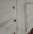 Single-breasted Wool Ring Asymmetric Half-body