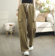 Simple All-match Solid Color Loose Casual Working Pants