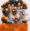 Halloween Balloon Chain Set Spider Skull