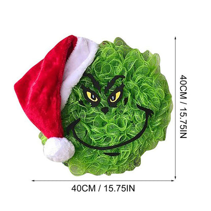 Christmas Wreath Grinch Front Door