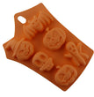 Silicone Cake Mould 6 Hole Halloween Ghost Festival Doll Pumpkin Skull