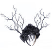 Hair Accessories Vintage Women Halloween Fairy Tale Flower Feathers Headband Retro Tree Branch Deer Ears Antlers Head Bands