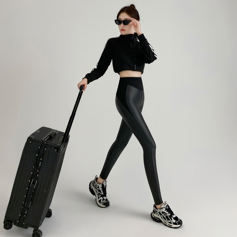 Autumn And Winter High Waist Tight Leggings For Women