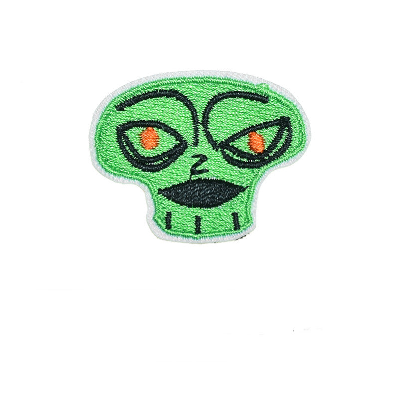 Cartoon Embroidery Halloween Clothes Pants Decorative Fabric Patch