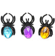 Gem Spider Halloween Plastic Toy Ring
