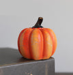 New Halloween Pumpkin Lantern Simulation Pumpkin LED Candle Lamp Resin Luminous Pumpkin