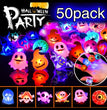 Halloween Decorations Halloween Glowing Brooch Ring