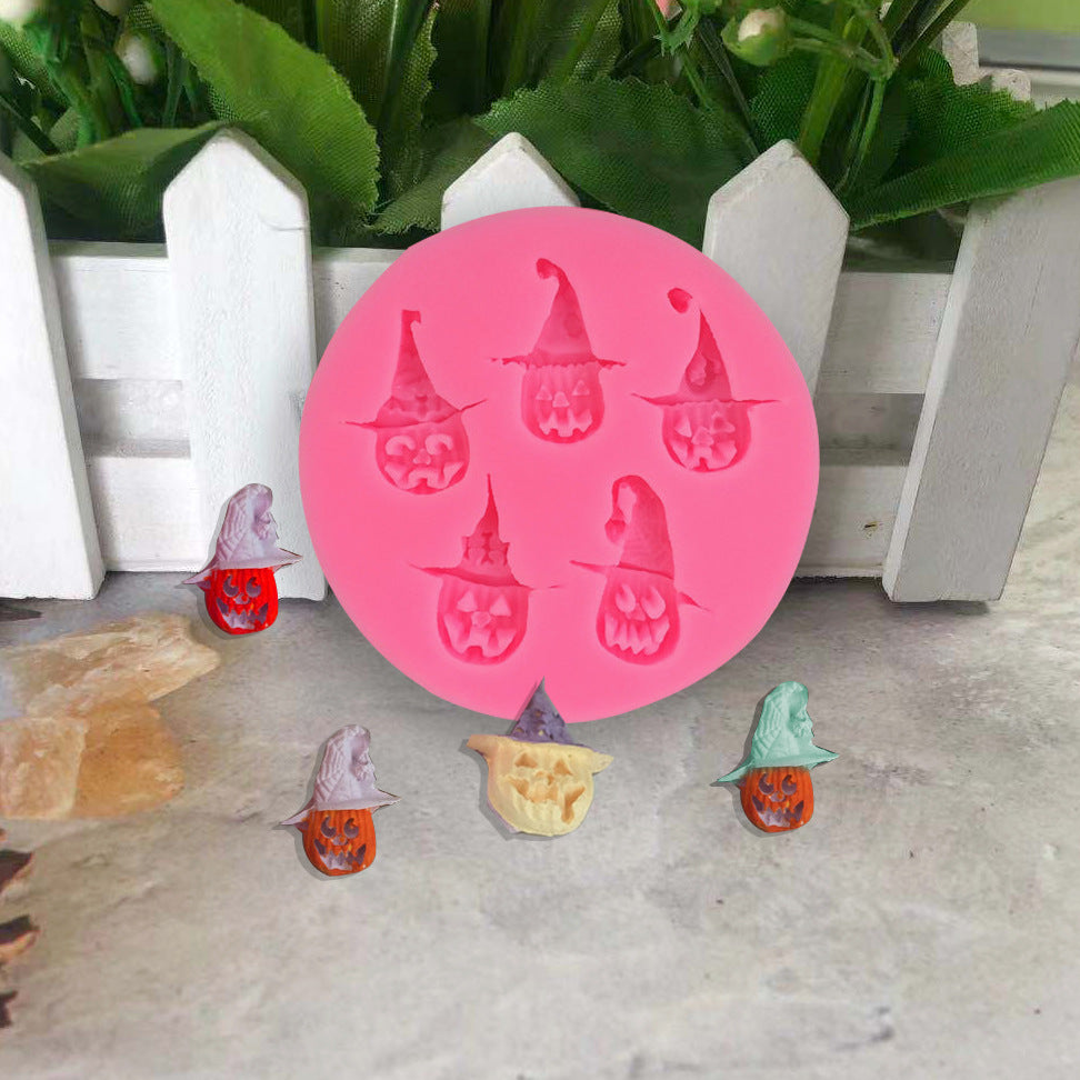 Halloween Ghost Skull Hand Silicone Mold