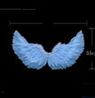 Wings Props Flower Girl Dress Up Halloween Christmas Show Feather Wings
