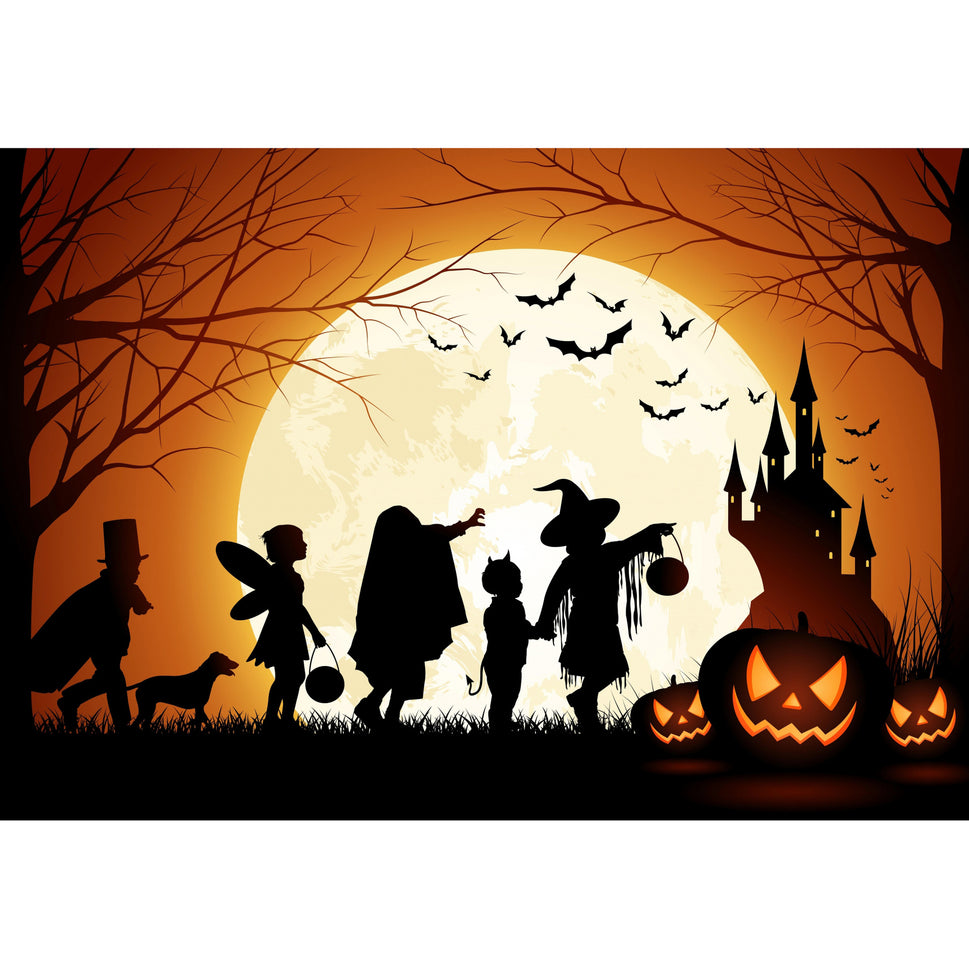 Halloween Pumpkin Diy Full Diamond 5D Diamond Painting