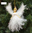 Christmas Children's Cute Doll Plush Angel Pendant