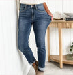 Women's Fashionable Simple High-grinding Elastic Plus Size Jeans
