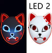Role-playing Props Adult Halloween Party Glowing Mask