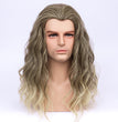 Halloween Cos High Quality Matte Temperature Silk Wig Beard