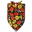Pet Halloween Triangular Binder Dog Cat Skull Decoration Bib