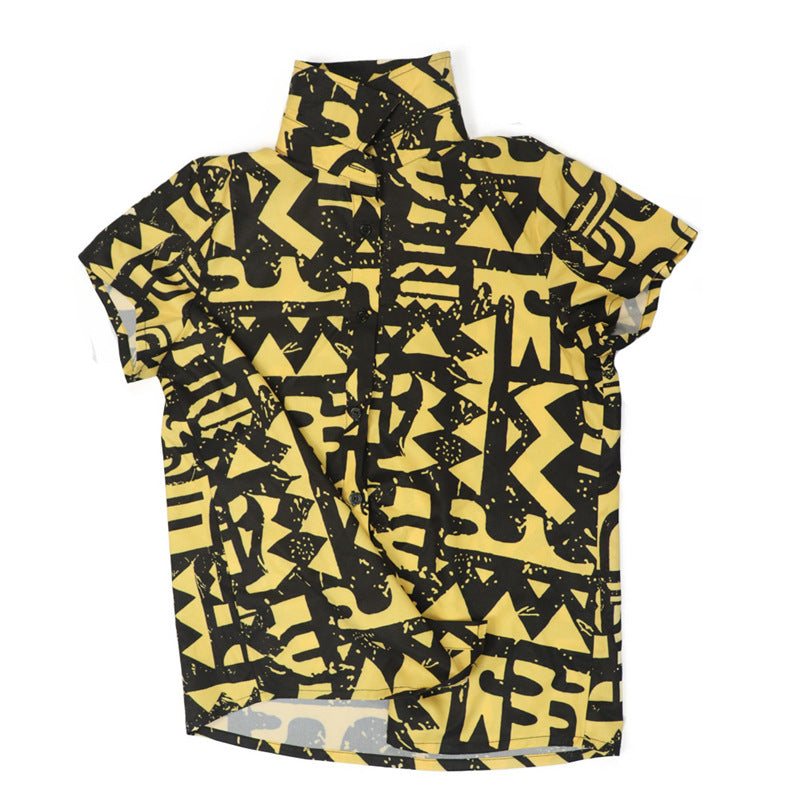 Fashion Personality Cosplay Costumes T-shirt Set