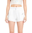 Fake Two-piece Sports Shorts High Waist Drawstring Anti-exposure