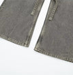 Women's Fashion Loose And Simple Overalls Mid-waist Jeans