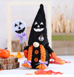 Halloween Black Faceless Doll Couple Rudolph Doll Window Table Decoration