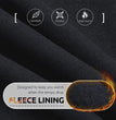 Winter Travel Exercise Fleece-lined Yoga Pants